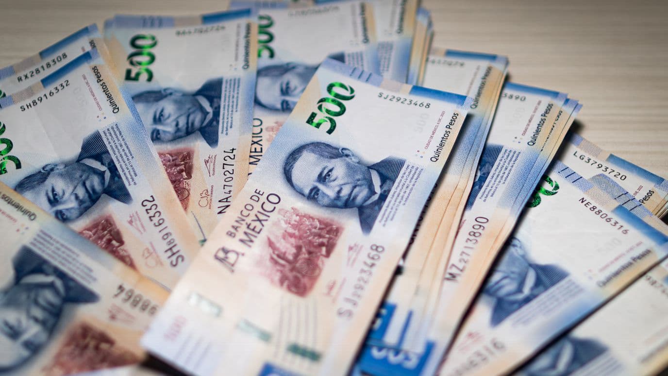 Billetes mexicanos de 500 pesos. Foto: N+