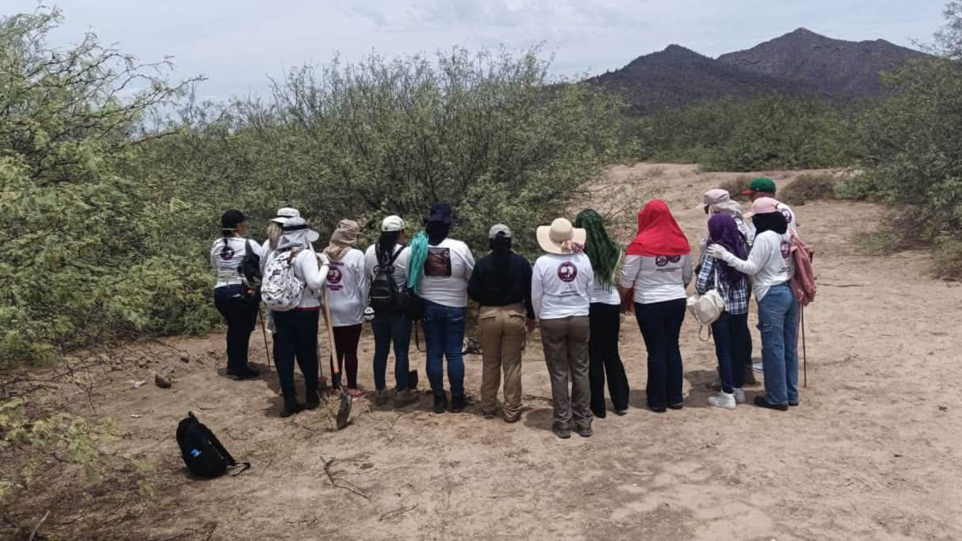 Colectivo de Jóvenes Buscadores Localiza Osamenta en El Choyudo en Hermosillo