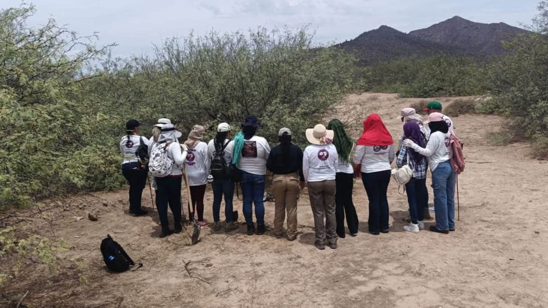 Colectivo de Jóvenes Buscadores Localiza Osamenta en El Choyudo en Hermosillo