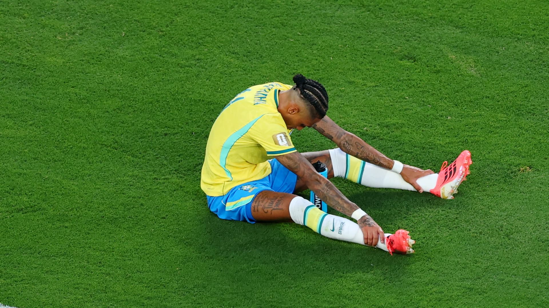Con goles de Viniciús y Saibari, las selecciones de Brasil y Marruecos dividieron puntos. Foto: Reuters