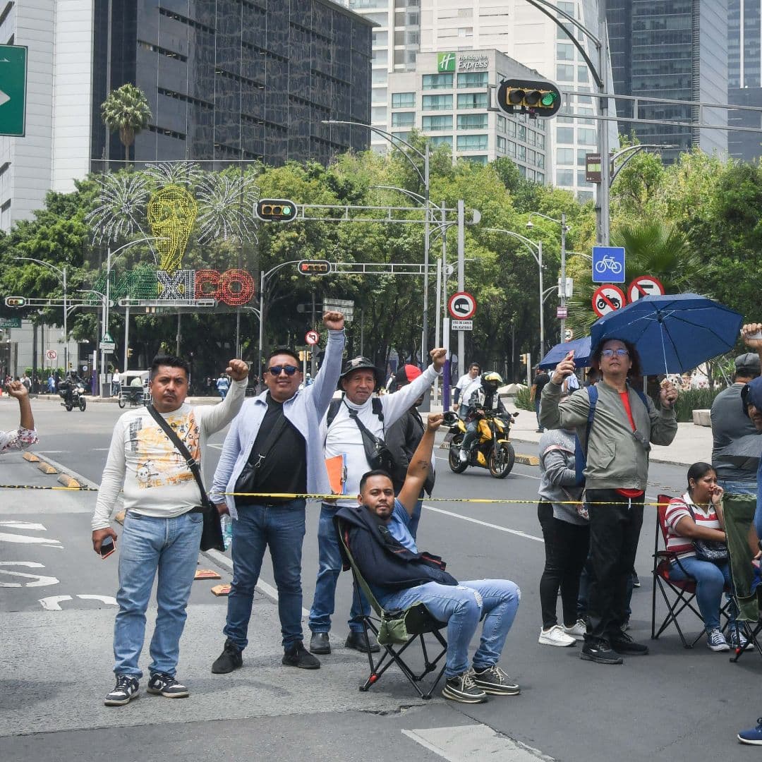 CNTE hoy sábado 13 de junio. Foto: Cuartoscuro