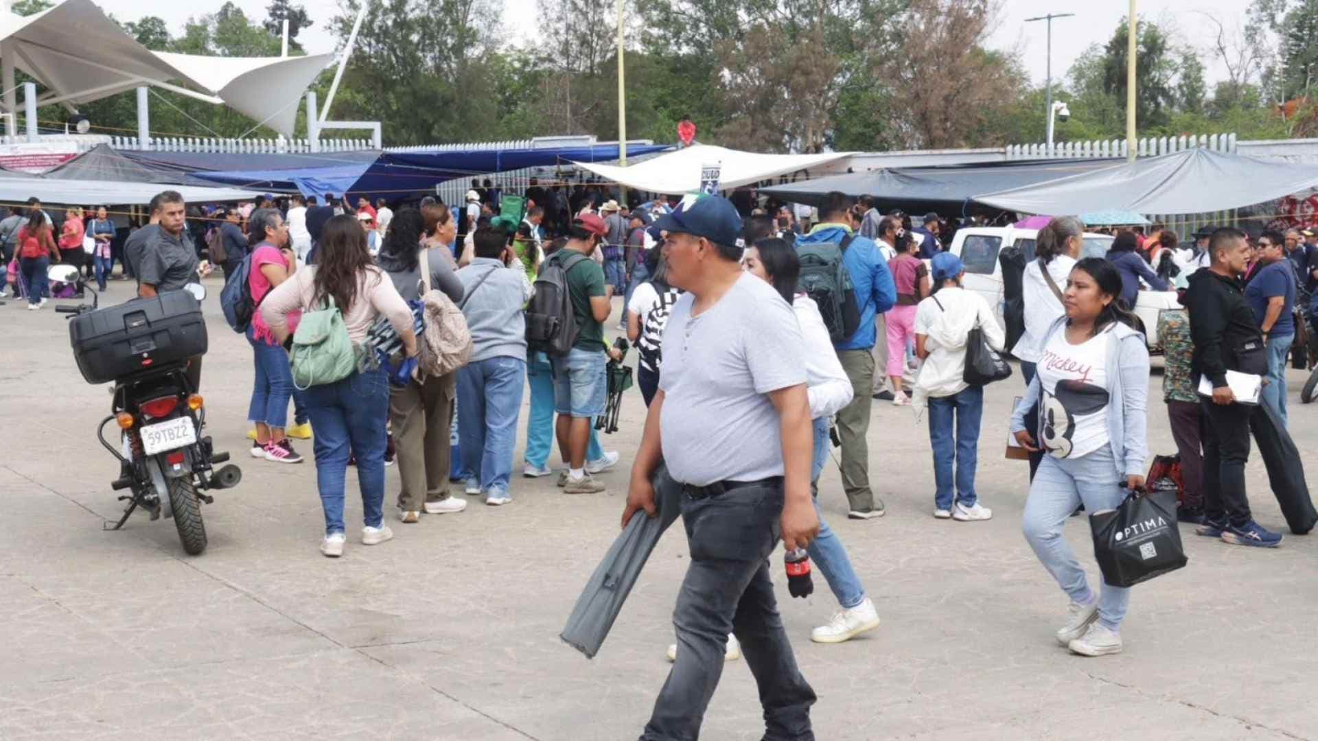 CNTE en la CDMX. Foto: Cuartoscuro