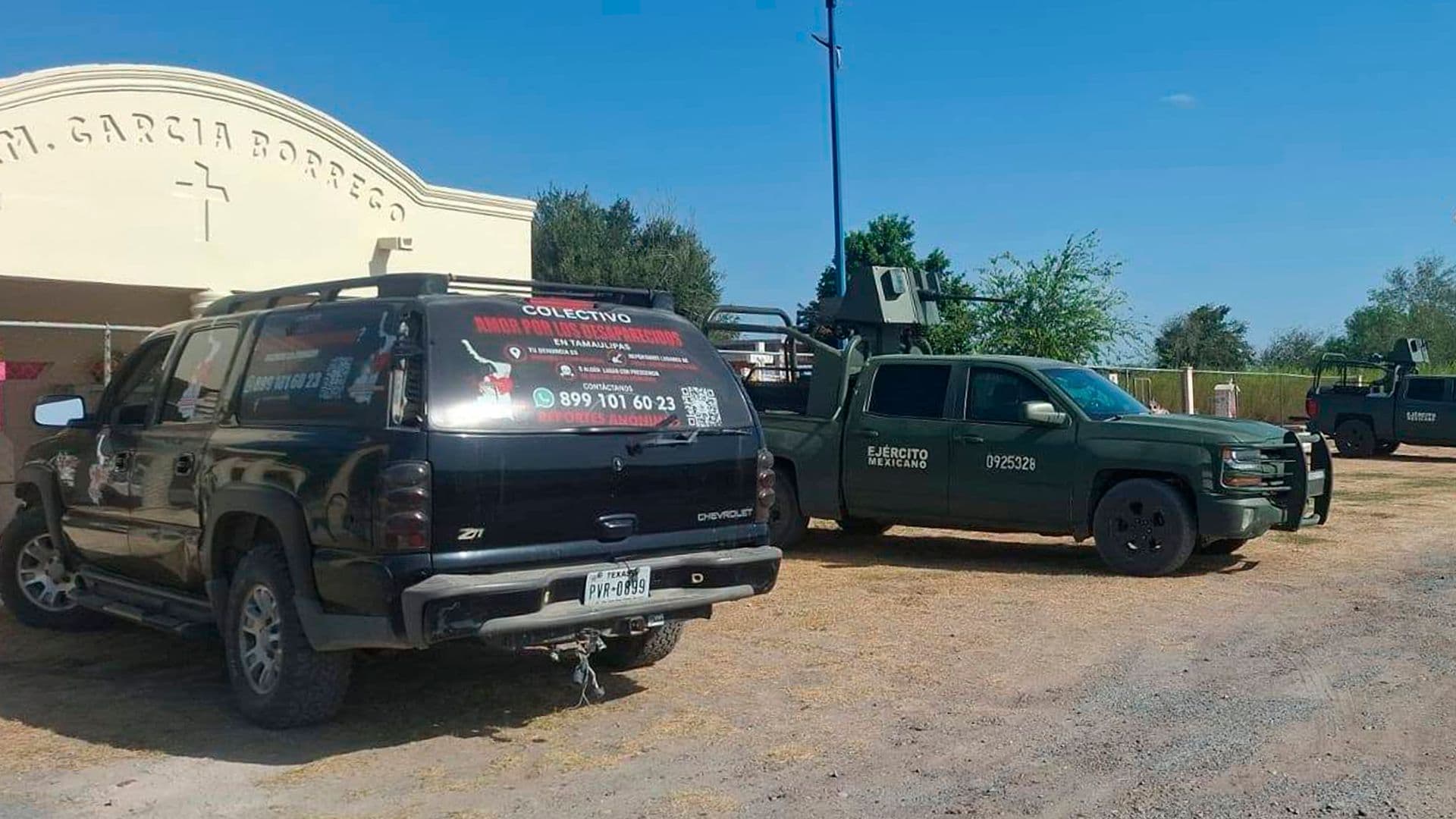 Hallan Tres Osamentas Enterradas en Panteones Municipales de Miguel Alemán, Tamaulipas