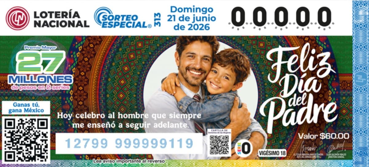 Billete Lotería Nacional 21 Junio 2026. Ganadores y Premios