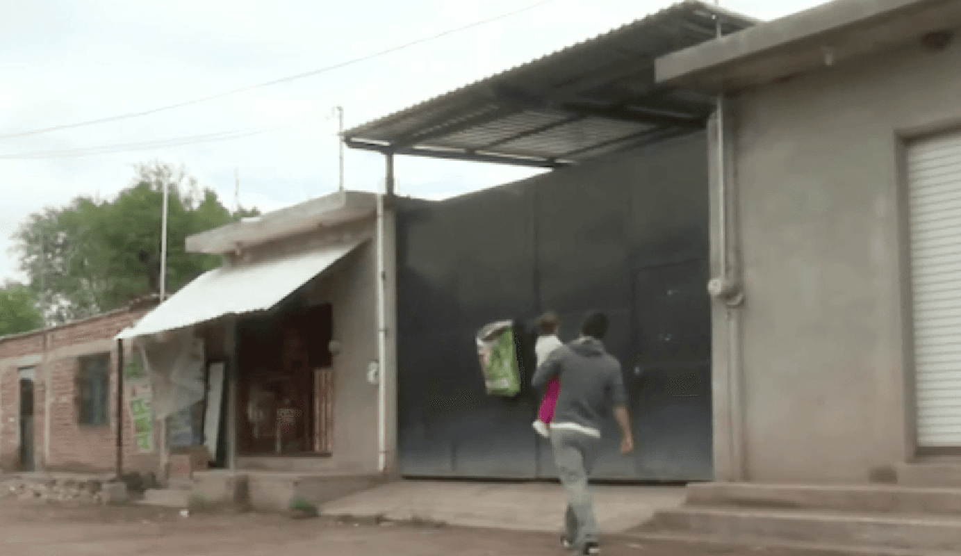 Aquí fue donde se realizó la fiesta.