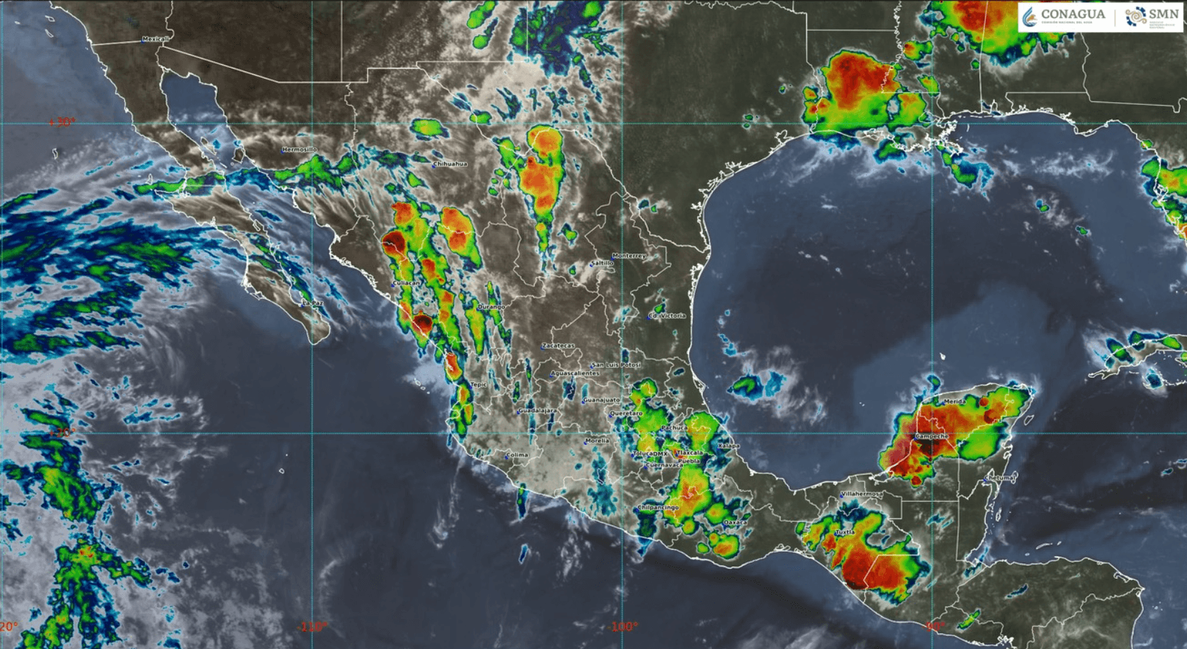 Tormenta Tropical Douglas. Foto: Conagua