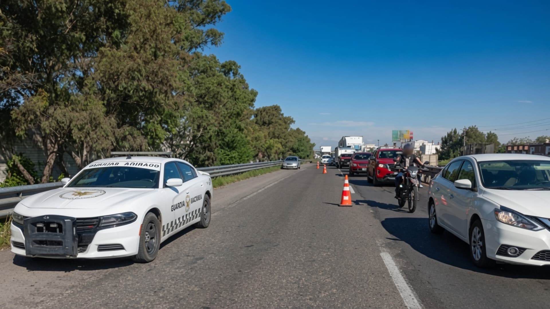 Carreteras bloqueadas hoy