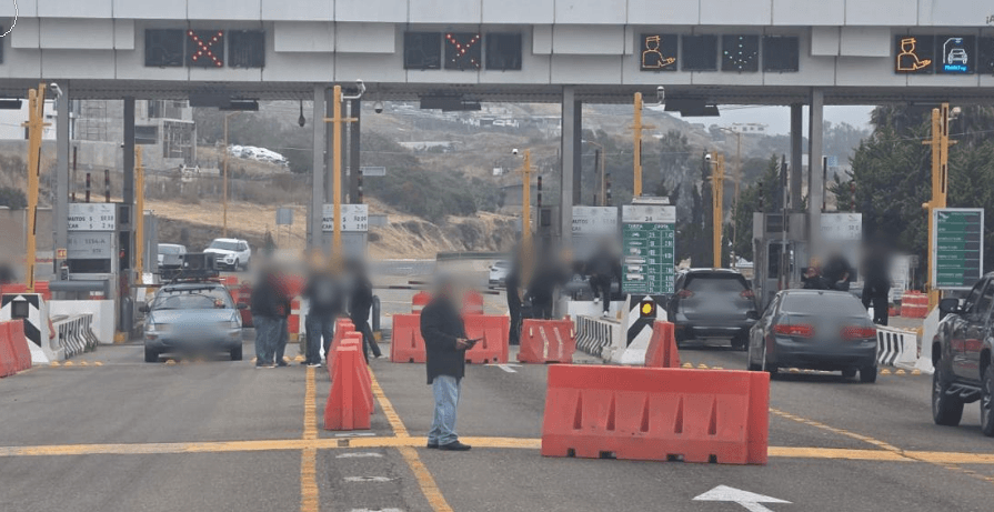 Carreteras bloqueadas