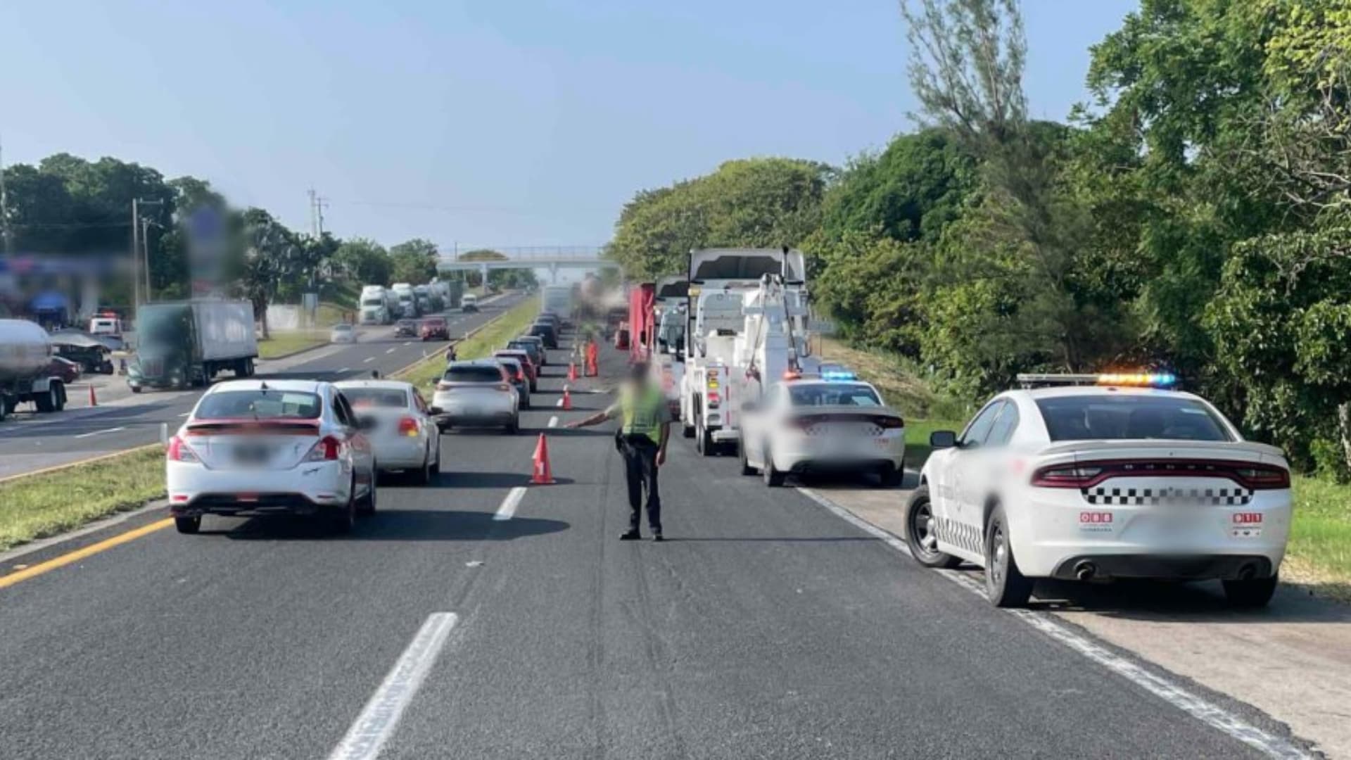 Carreteras bloqueadas