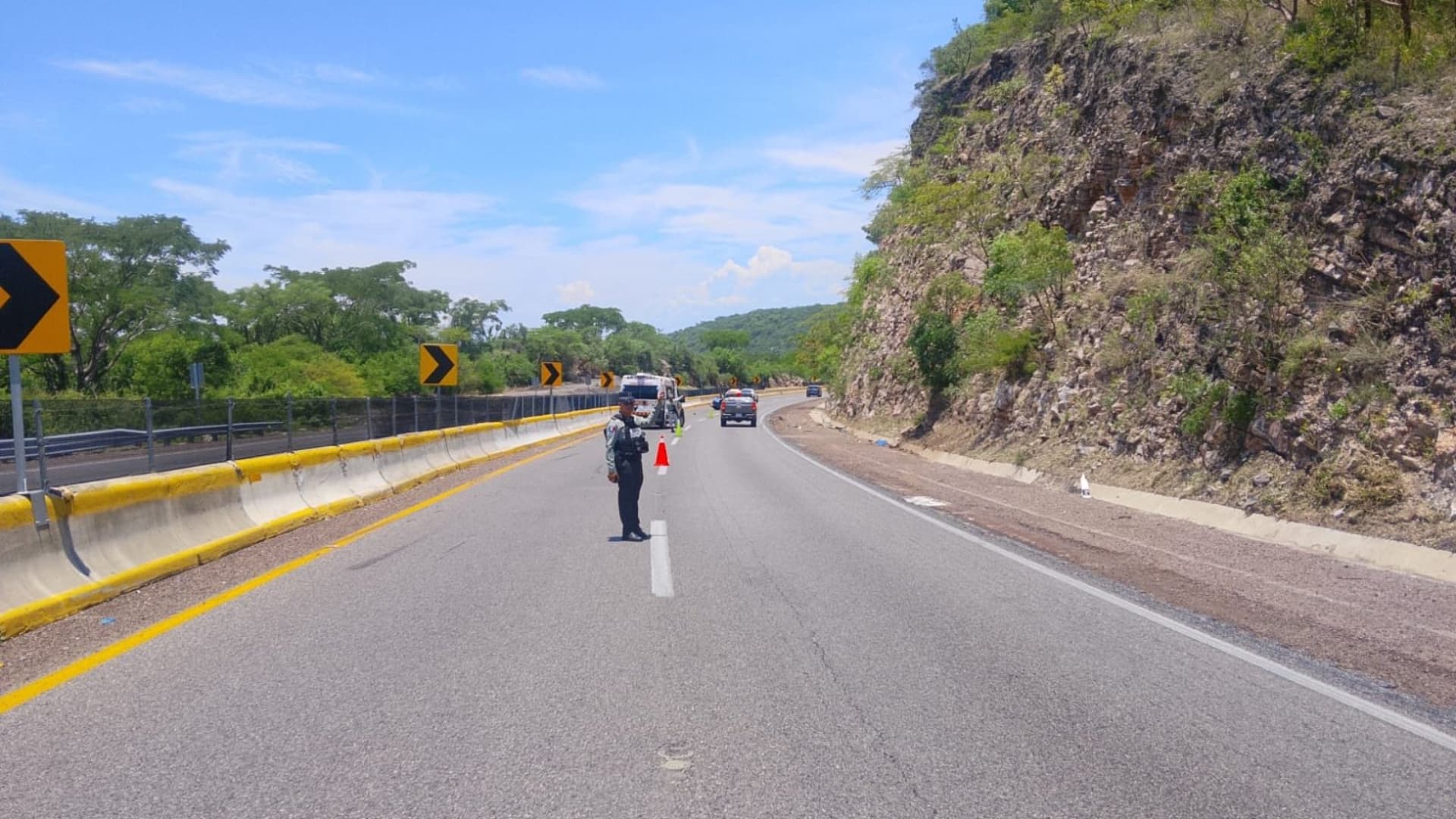 Carreteras bloqueadas