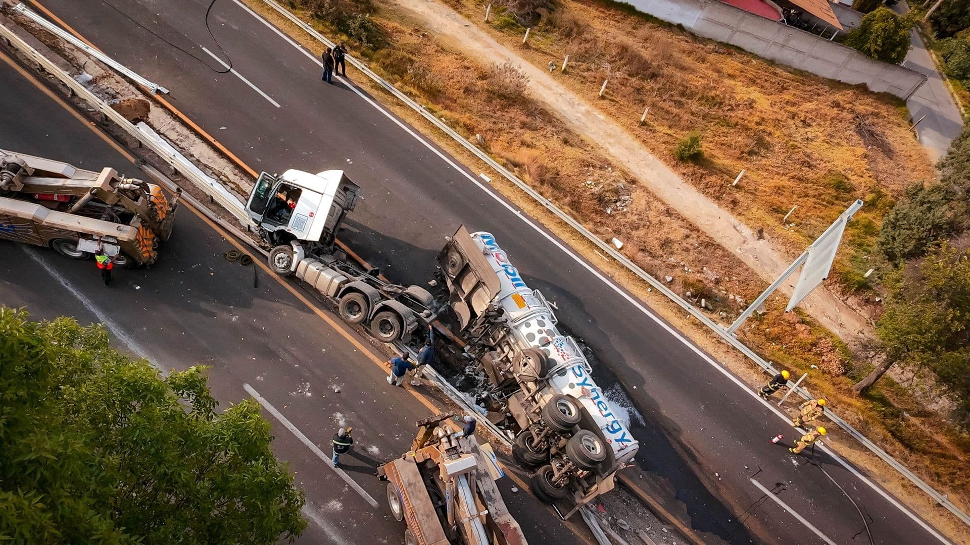 Carreteras Bloqueadas en México Hoy. Foto: Cuartoscuro