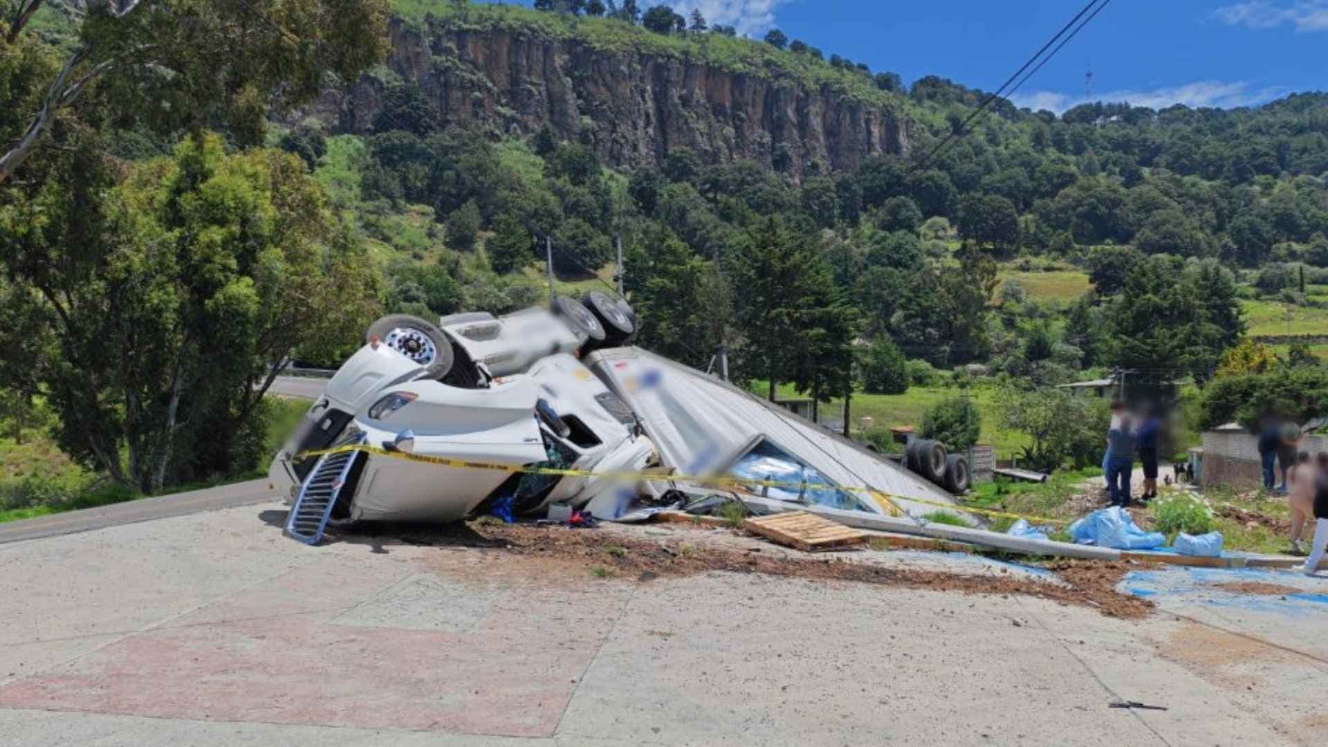 Carreteras bloqueadas hoy. Foto: Guardia Nacional
