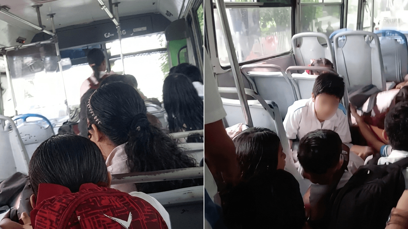 Chofer que Transportaba Estudiantes fue Atacado a Balazos en Escuinapa, Sinaloa