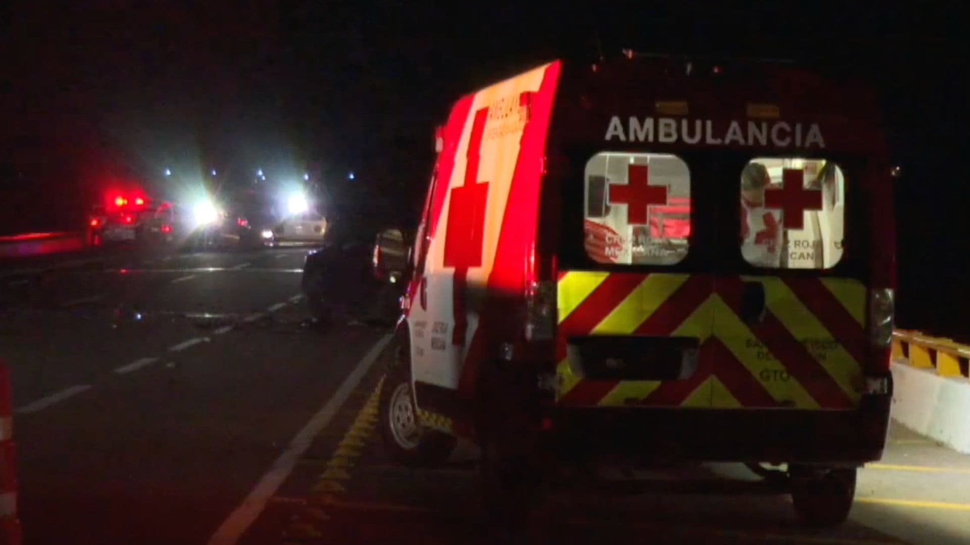 Un Muerto y Tres Heridos Dejó un Choque Múltiple en Guanajuato.