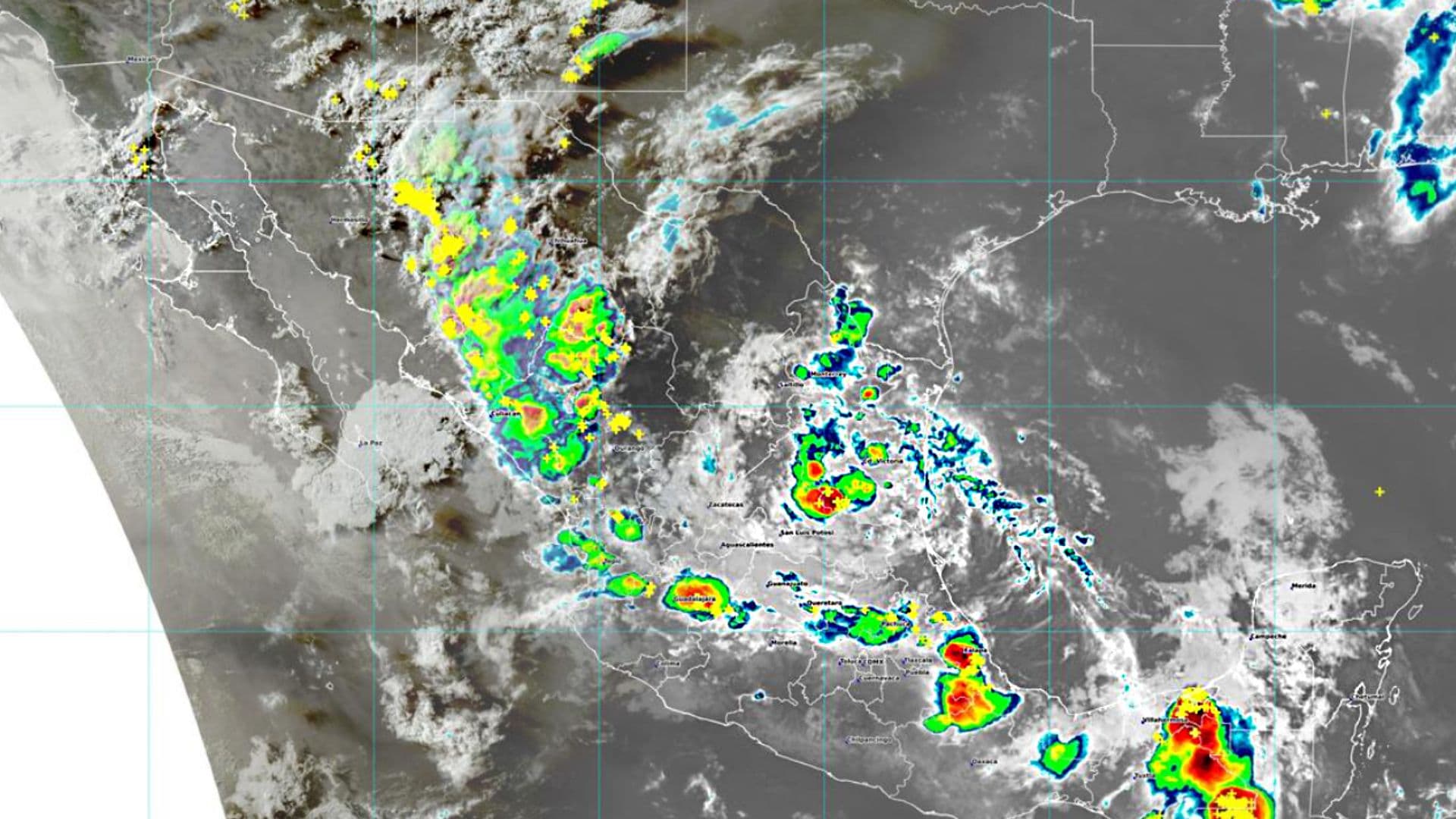 Ciclones en Atlantico. Foto: Conagua