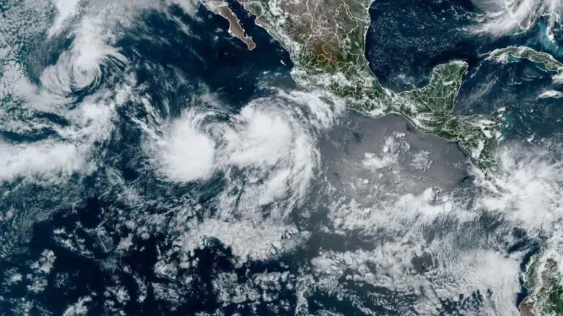 Ciclones en México. Foto: Conagua