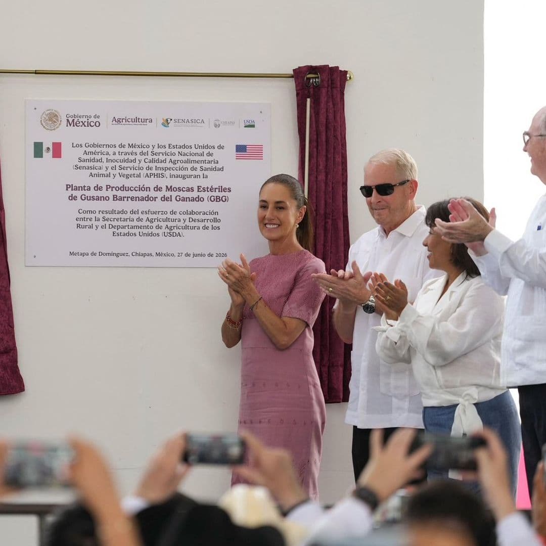 La presidenta Claudia Sheinbaum en Metapa, Chiapas. Foto: Gobierno de México.