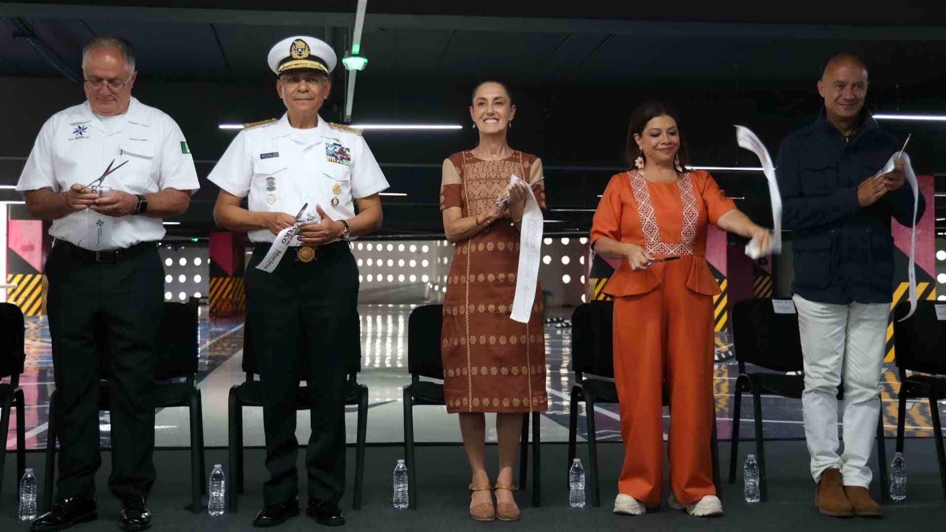 Sheinbaum Inagura la Primera Fase de Remodelación del AICM. Foto: Presidencia