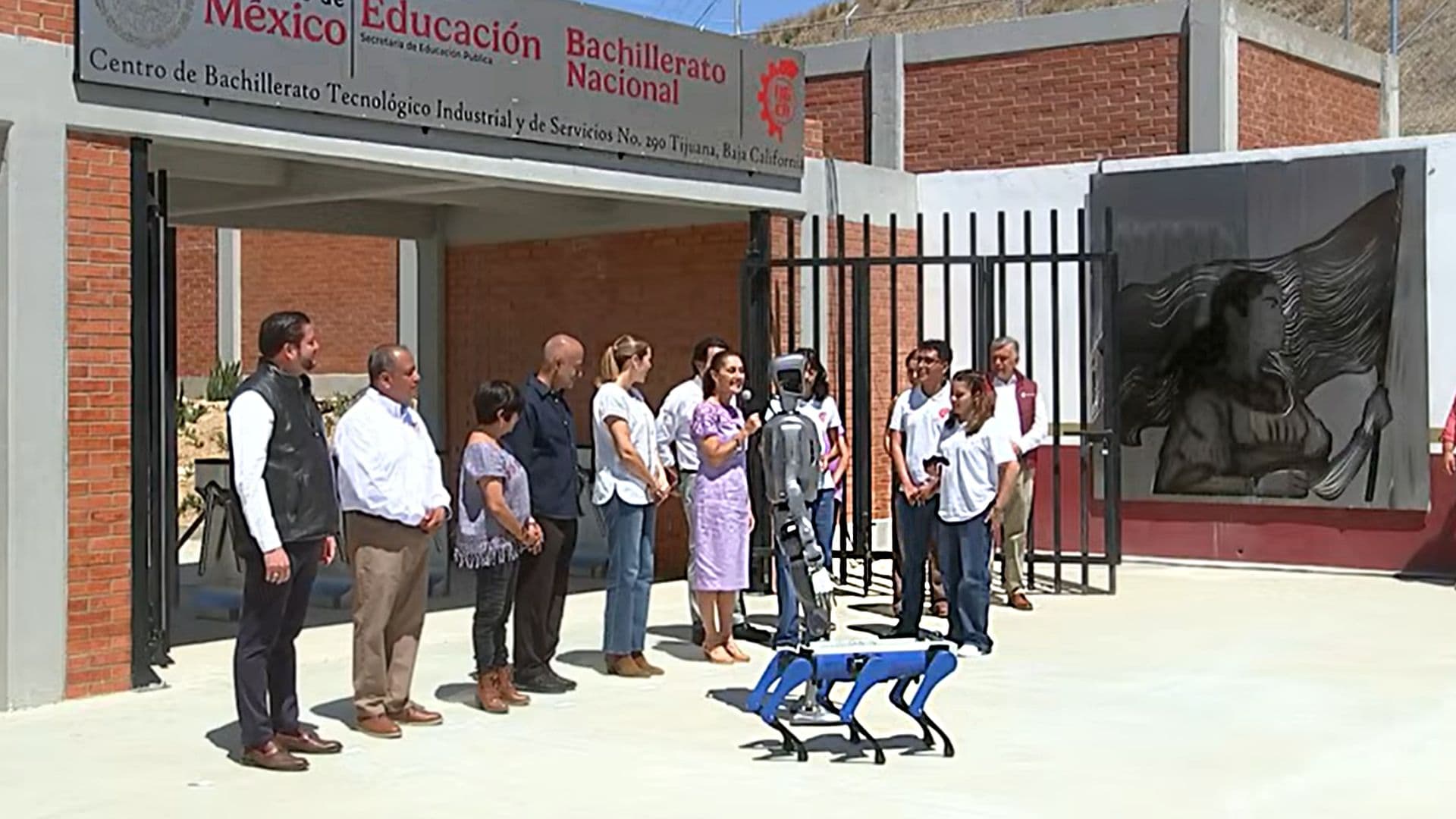 Presidenta Claudia Sheinbaum en Tijuana. Foto: Gobierno de México