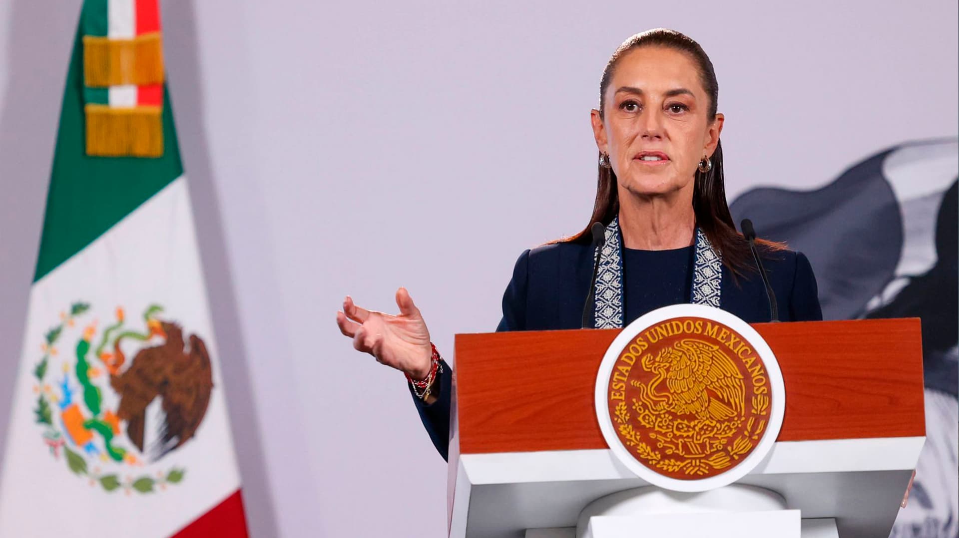 Sheinbaum y 'Maru' Campos Acordaron que Temas con EUA Serán a través de Segob y SSPC