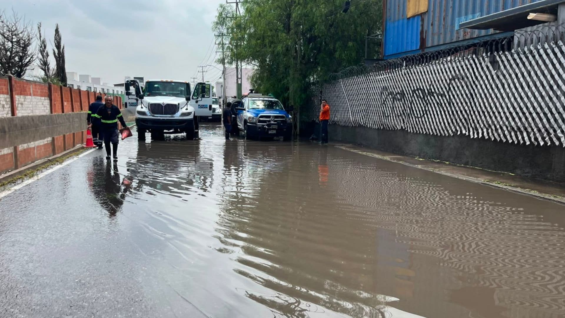 Colapsa Camino a San Pedro Mártir por Inundación