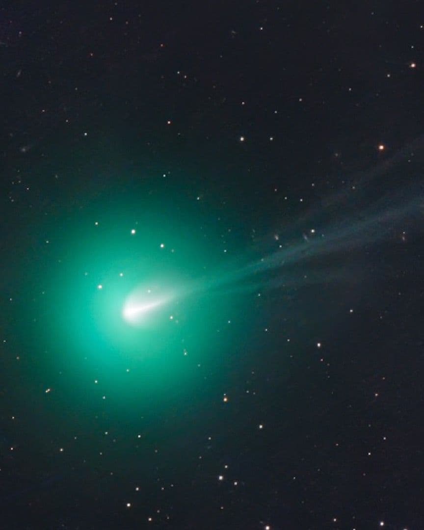 Cometa 220P/McNaught sobre Namibia