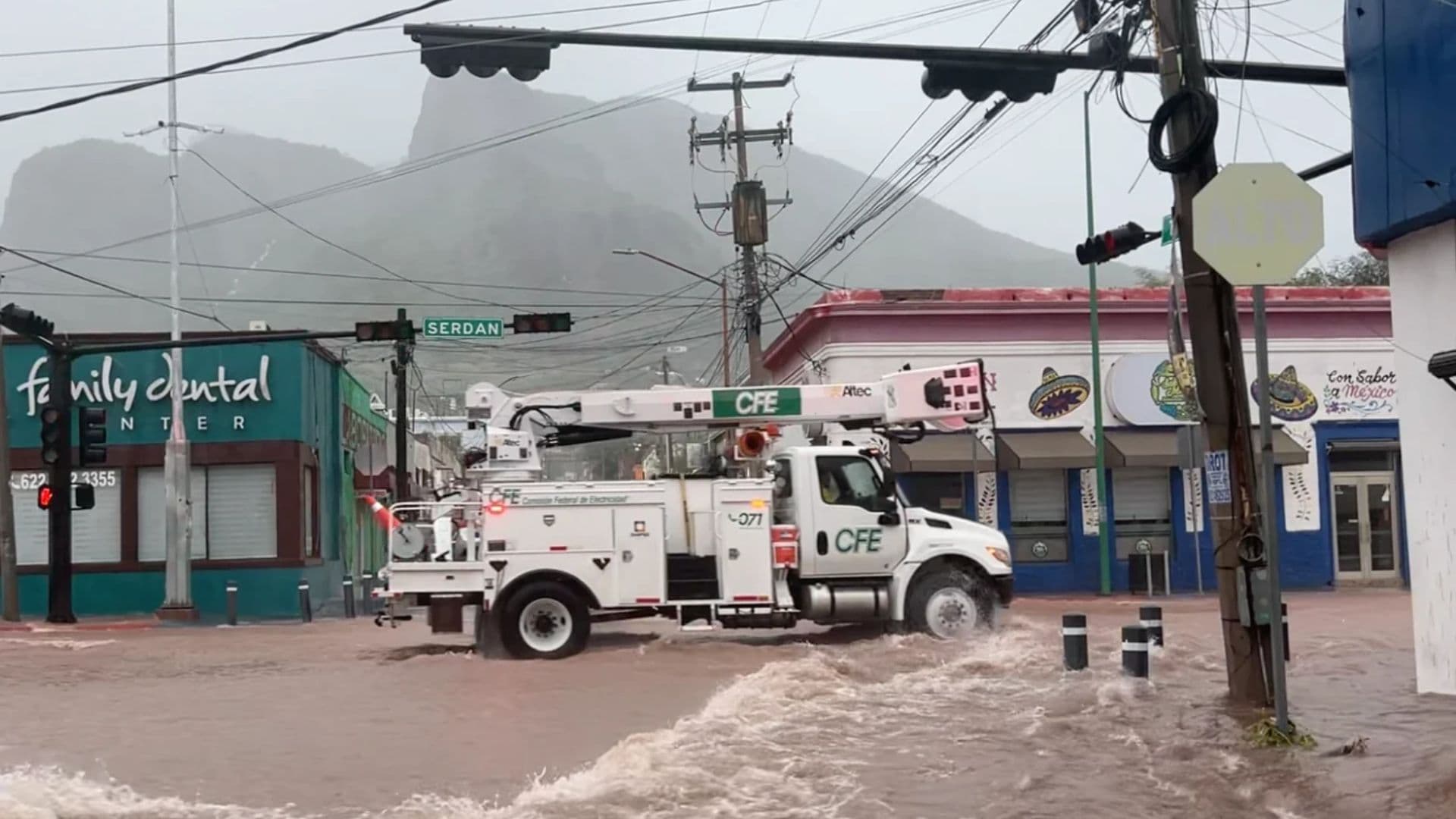 Al Menos 9 Localidades Quedaron Incomunicadas tras Paso de Huracán Polo en Sonora