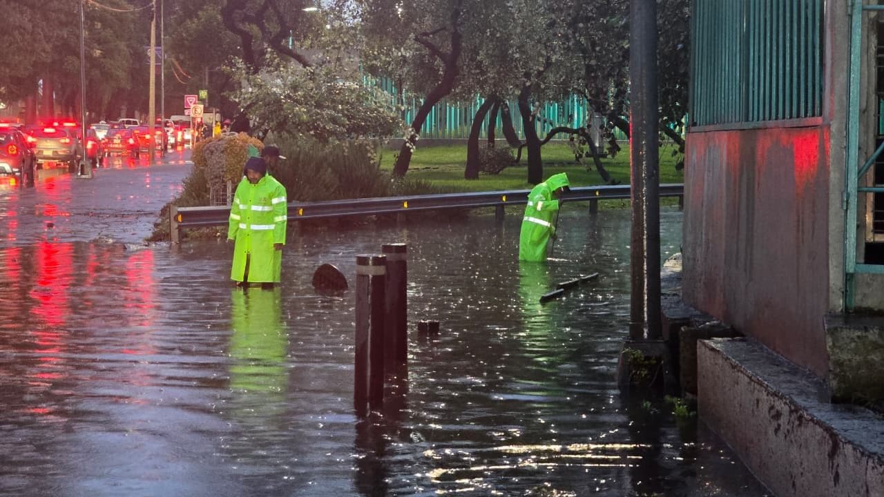Continúan las fuertes lluvias en la capital. Foto: N+