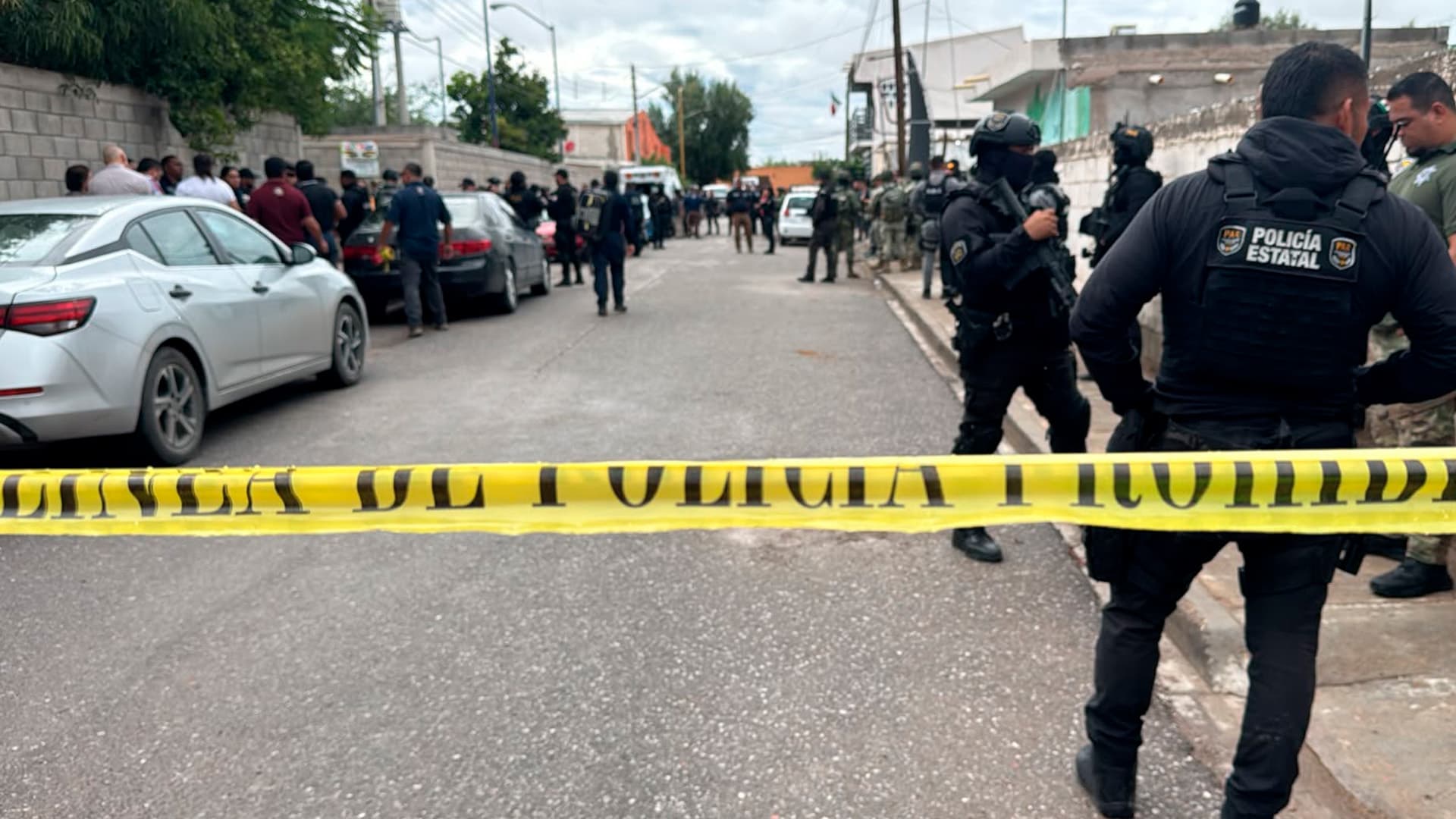 La FGEC mencionó que durante el cateo en la casa de 'Los Cuates' en el ejido La Unión no se localizaron armas