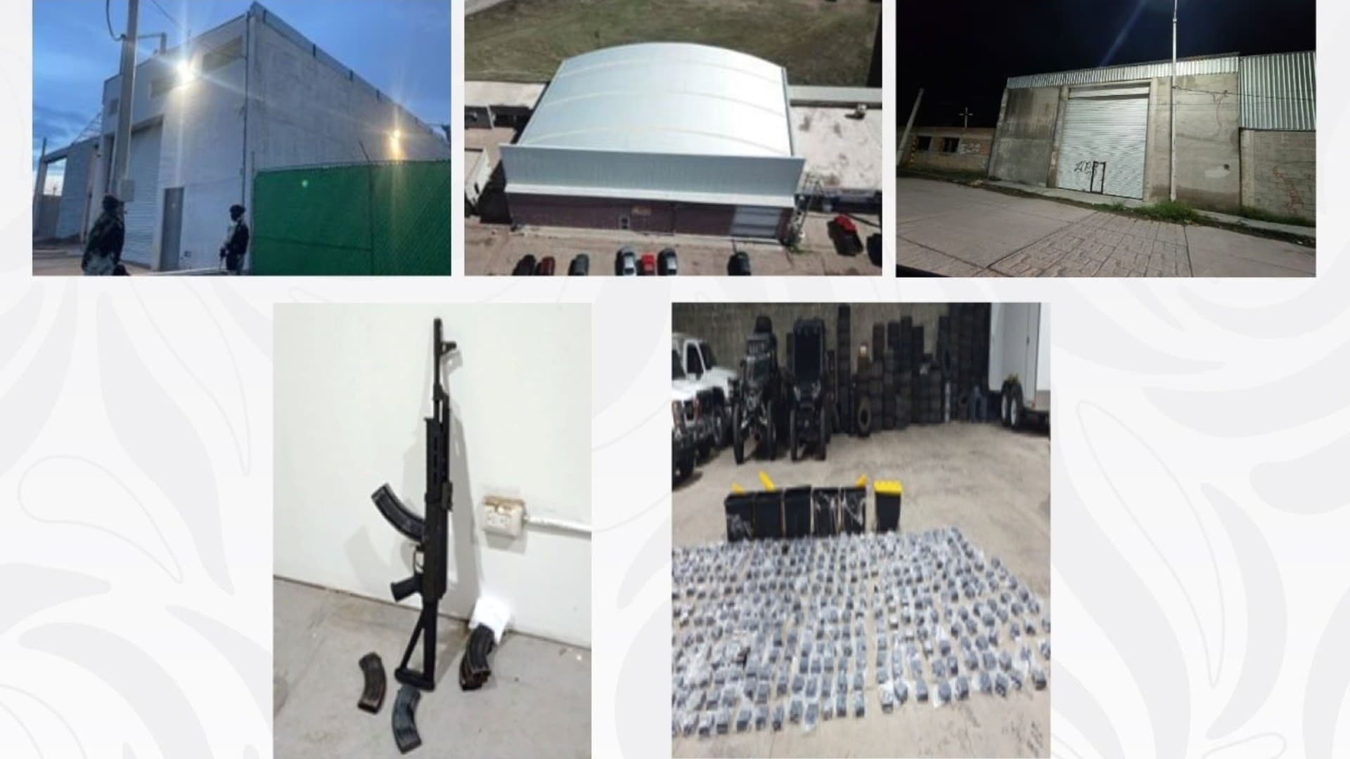 Aseguran Inmuebles, Vehículos y Armas Vinculados al Cartel del Pacífico en Durango