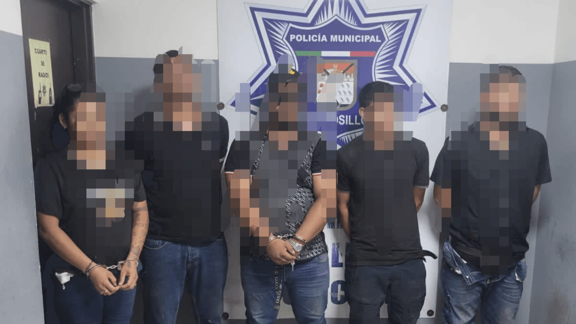 Cinco Personas Presuntamente Dedicadas al Narcomenudeo Fueron Detenidas en Hermosillo, Sonora