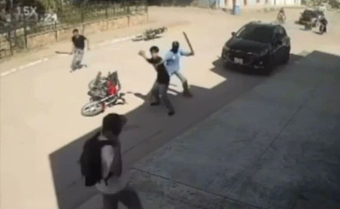 Dos Detenidos tras Riña con Machetes por Fuera de Primaria en Ahome, Sinaloa