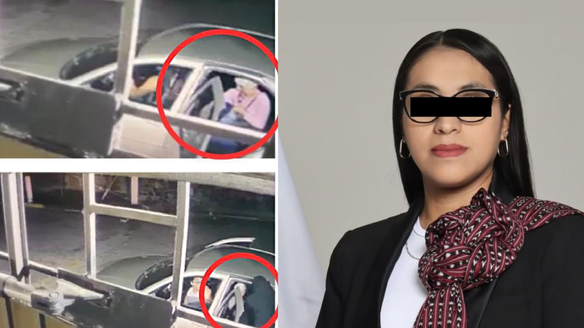 Videos del falso secuetro de la edil. Foto: Fiscalía de Edomex