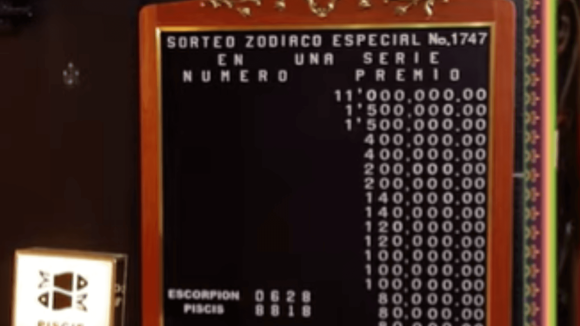 Cae en Ciudad Obregón el Premio Mayor del Sorteo Zodiaco Especial de la Lotería Nacional