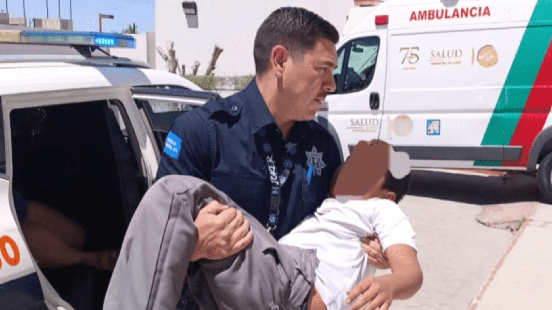 Niño de 9 Años es Auxiliado por Problemas Respiratorios en Primaria de Hermosillo