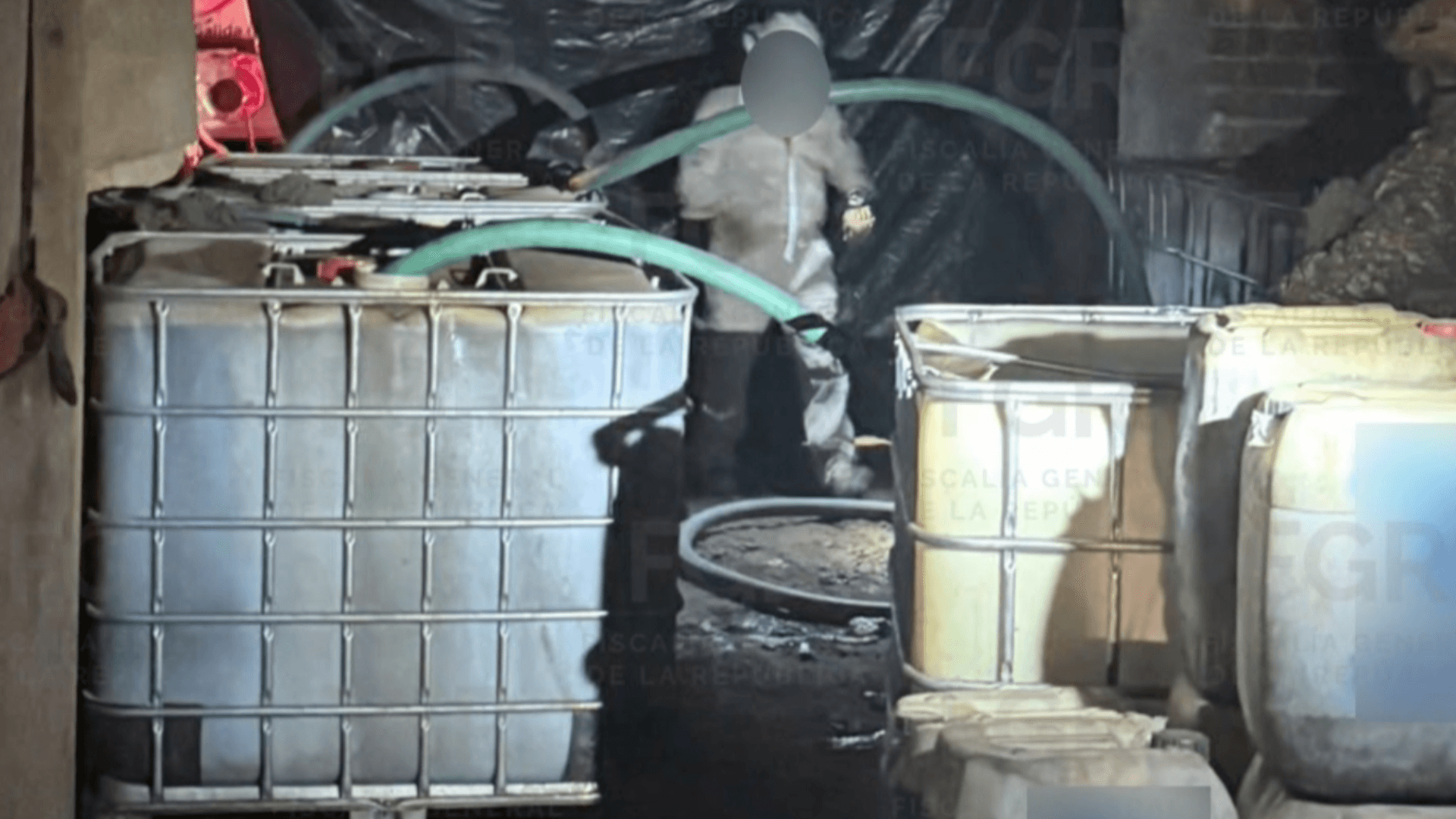 Aseguran 23 Mil Litros de Presunto Huachicoleo en Carretera a Mesa del Seri en Hermosillo