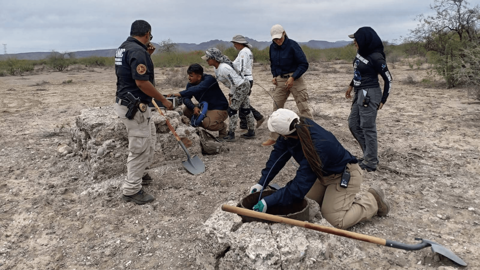 Colectivo de Búsqueda Localizó una Fosa Clandestina con Restos Óseos en Empalme, Sonora