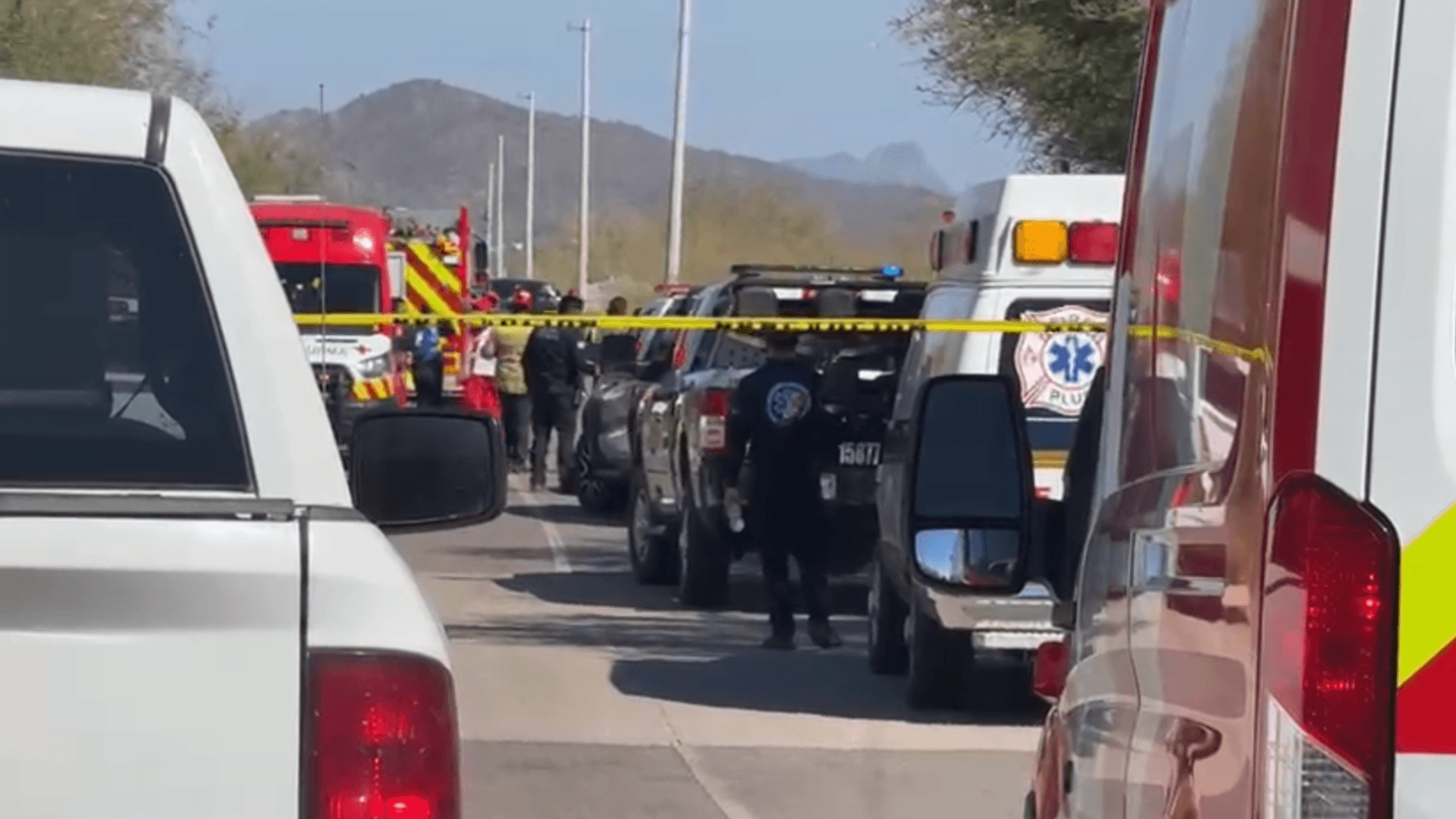 Dos Personas Perdieron la Vida tras Accidente en el Camino al Molino de Camou, Hermosillo