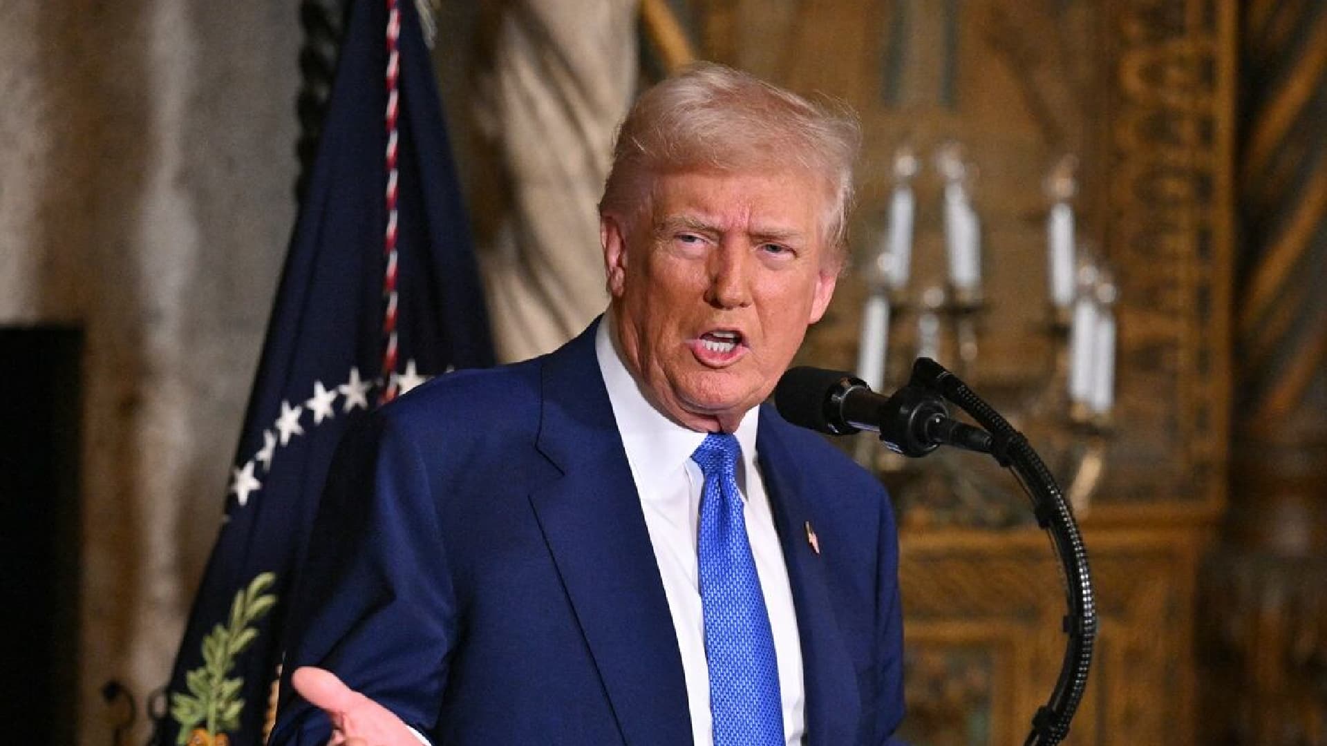 Presidente de EUA, Donald Trump. Foto: AFP