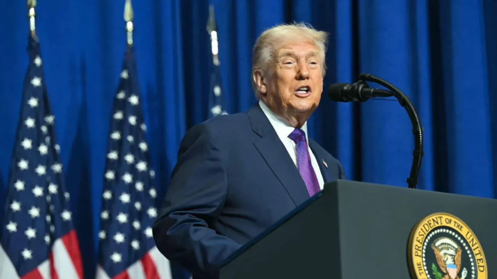 Presidente de EUA, Donald Trump. Foto: AFP