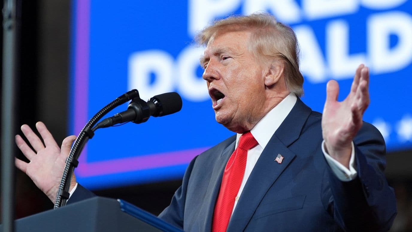 Donald Trump, presidente de Estados Unidos.