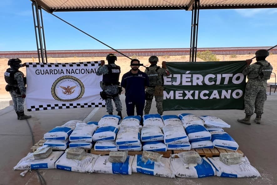 Decomisan 361 kg de Metanfetamina y 17 kg de Fentanilo en Sonora