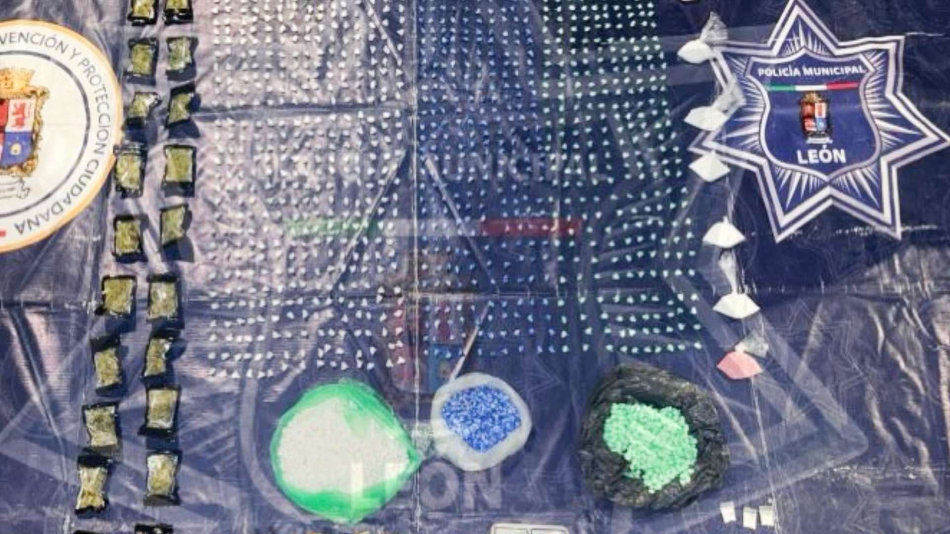 La droga fue asegurada y el hombre detenido.