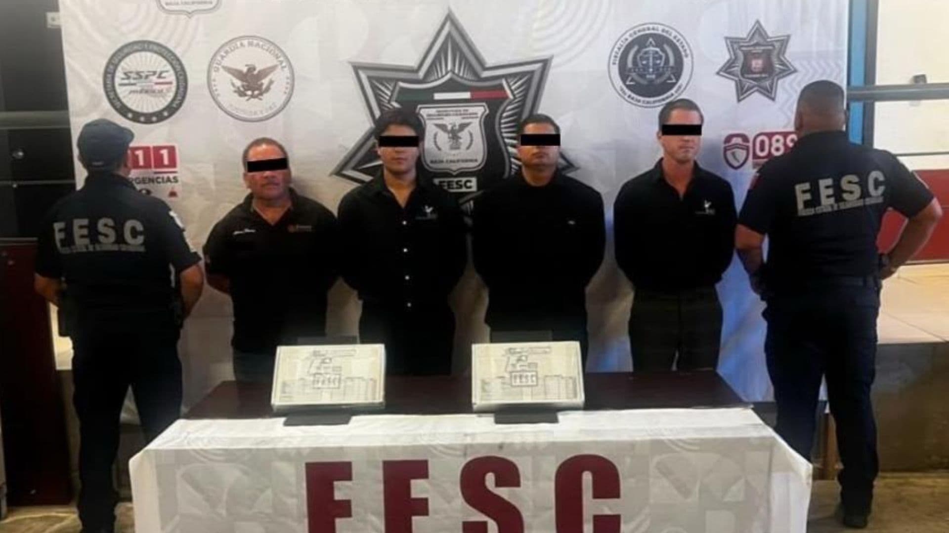 Detienen a Cuatro Falsos Escoltas Armados en el Libramiento Sur en Tijuana