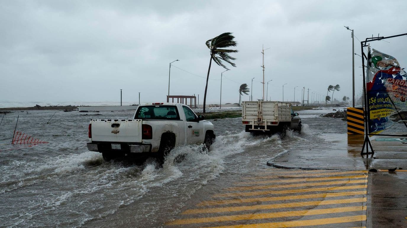 Efectos del Frente Frío Número 2 en Veracruz
