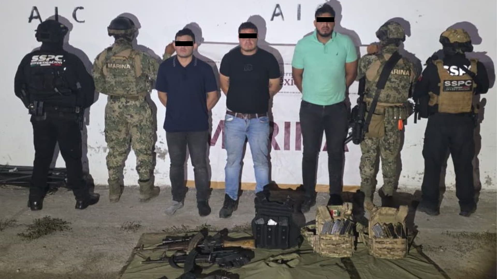 Detenidos El Rosario