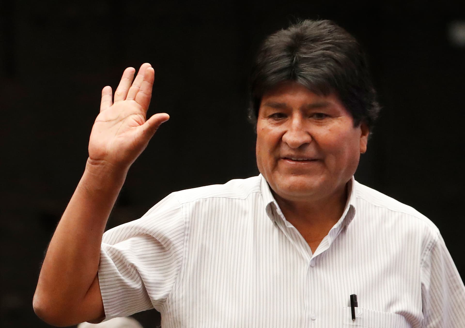 El expresidente boliviano Evo Morales. Foto: EFE