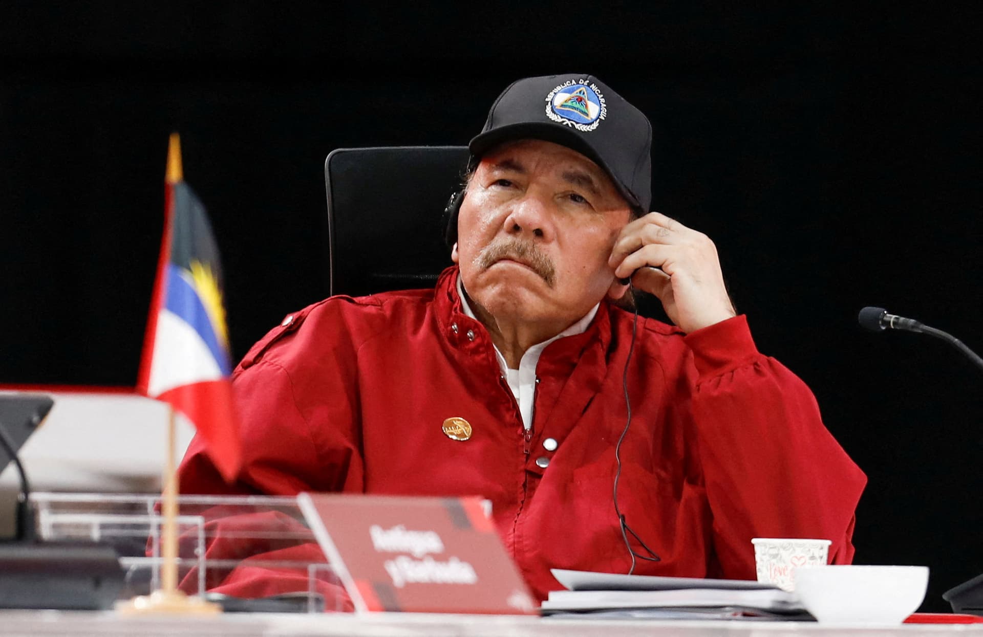 El presidente de Nicaragua, Daniel Ortega. Foto: Reuters
