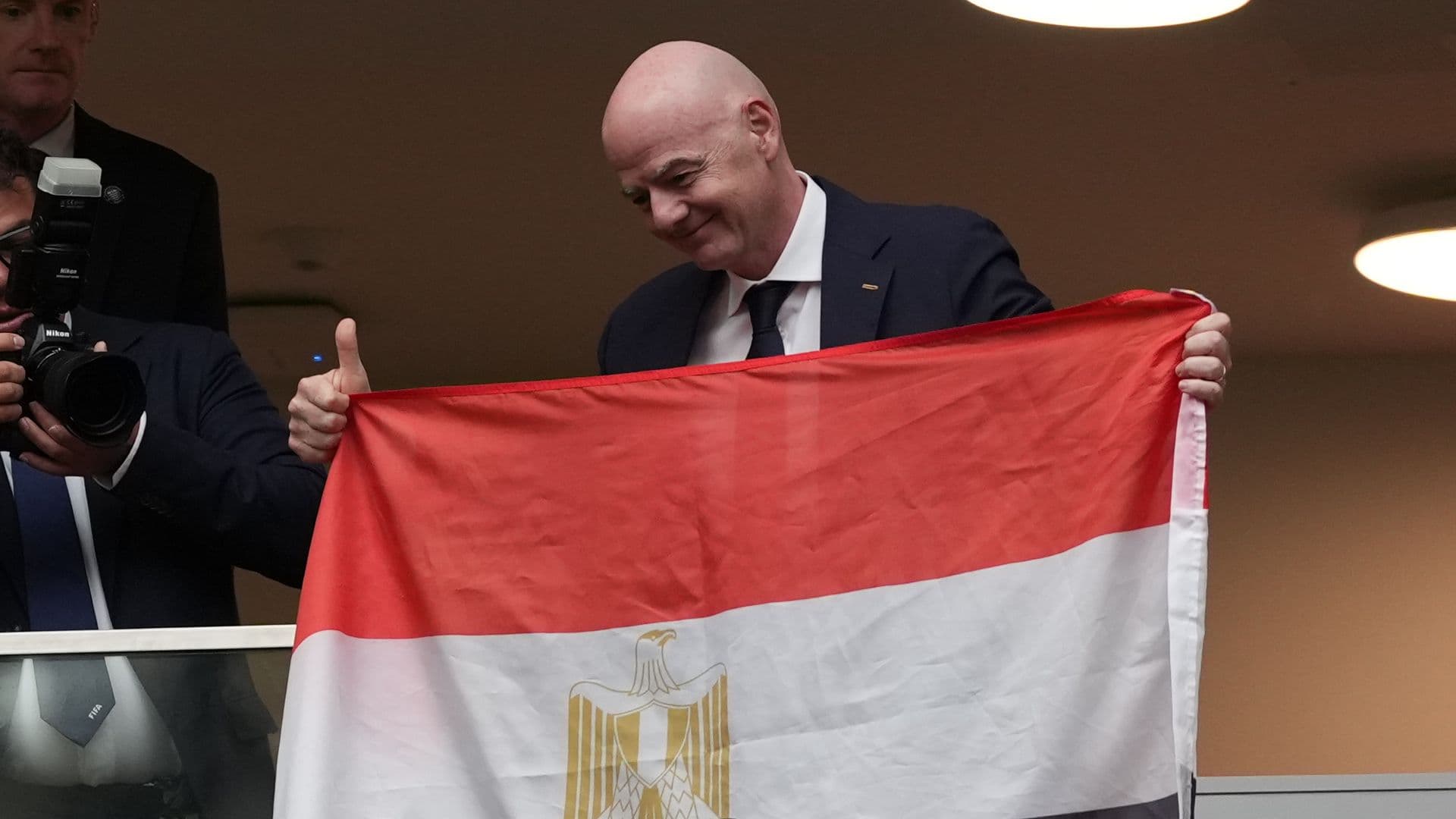 El presidente de la FIFA, Gianni Infantino. Foto: AP