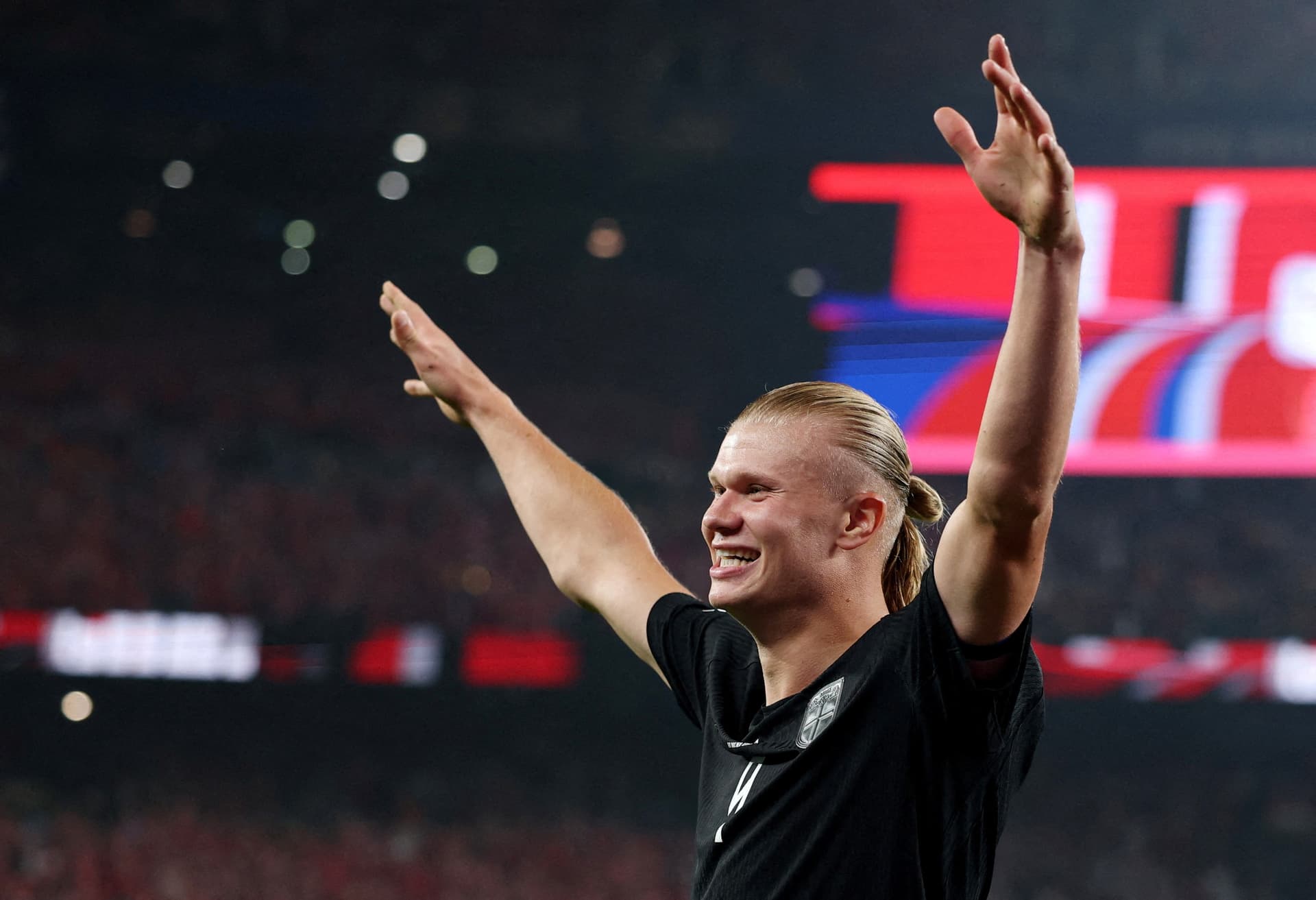 Erling Haaland de Noruega. Foto: Reuters
